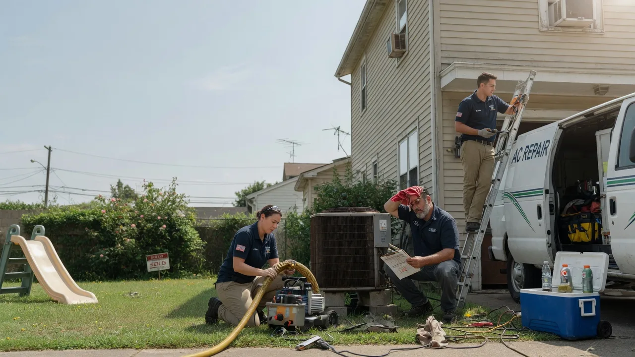 AC Repair in Auxier, KY near me
